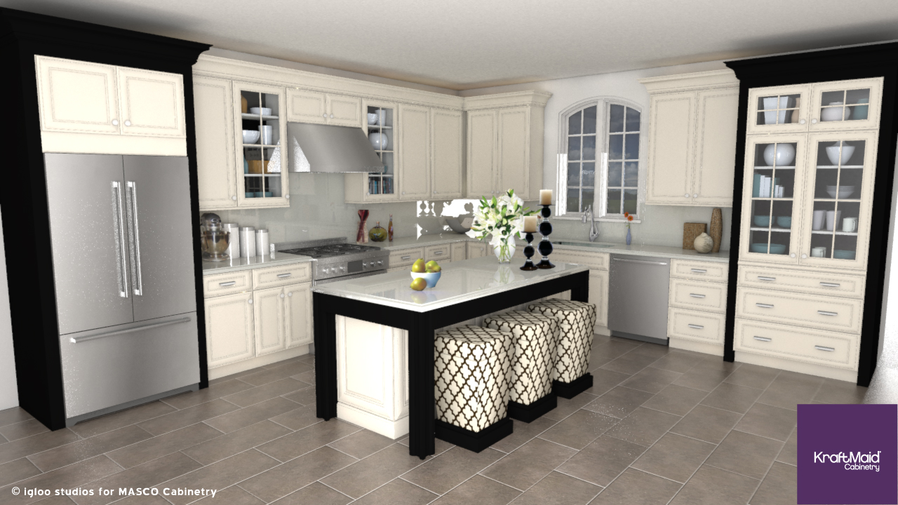KraftMaid Posts Over 1000 Cabinets To The Google 3D Warehouse