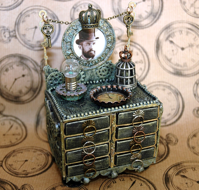 DIY Steampunk Dresser