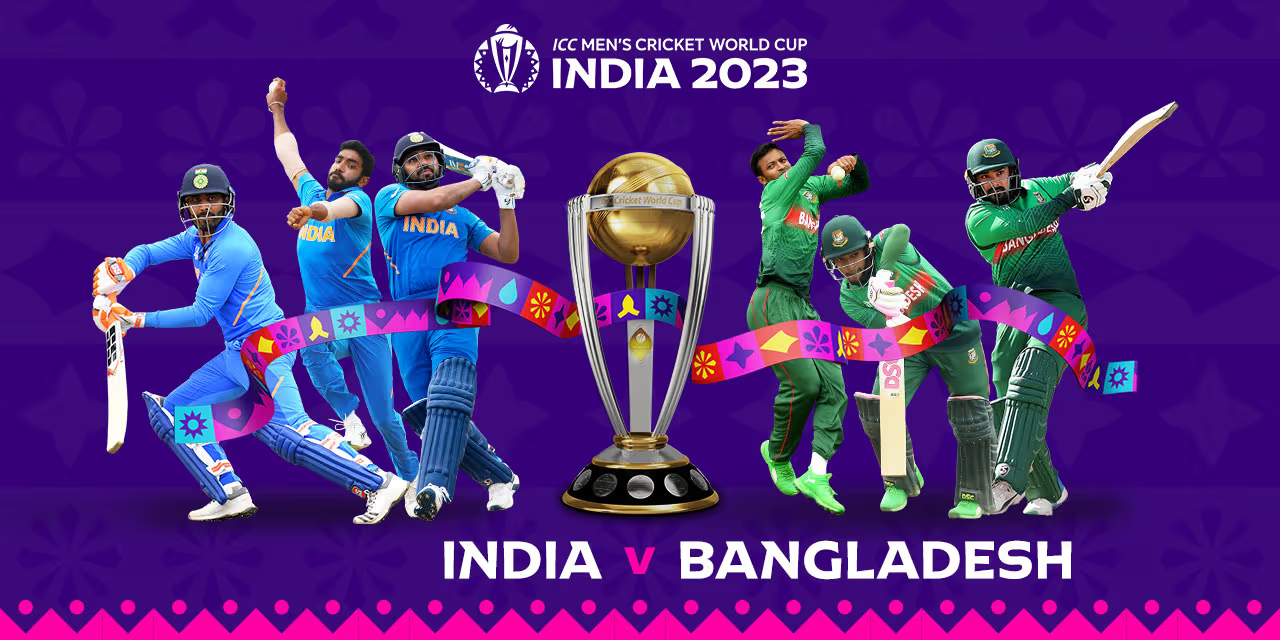 ICC World Cup 2023|India vs Bangladesh|Match17