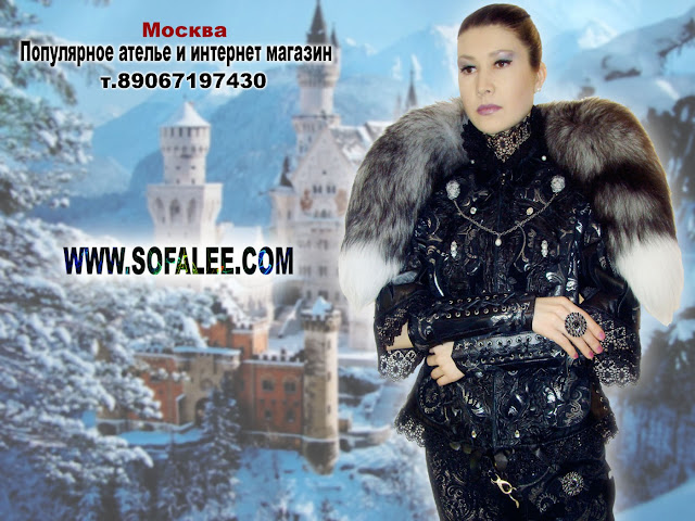 leather womens jacket and vest with hood,mittens,bag