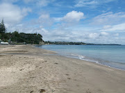 All the kids I've met so far love living so close to the beach. (running on the beach)