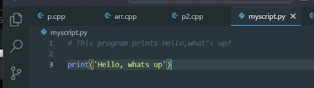 create a Python script in kali linux
