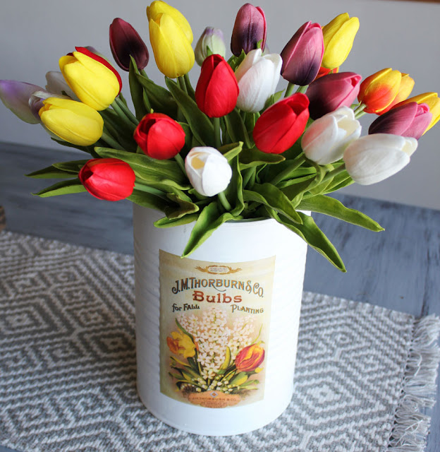 A Simple Spring Flower Bucket DIY From Itsy Bits And Pieces Blog