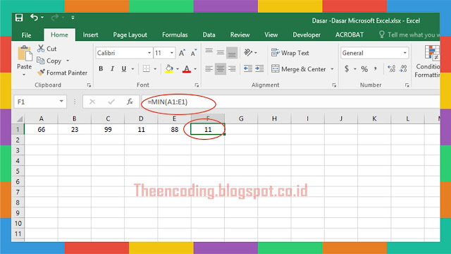 Belajar Dasar - Dasar Microsoft Excel Sampai Mahir 