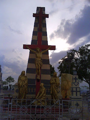 Jesus on the cross at St. Thomas Mount