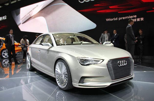A3 Audi Sedan Concept Cars Debut at the 2011 Shanghai Auto Show