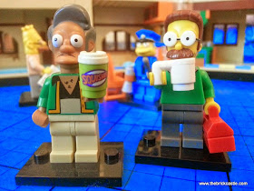 LEGO Simpsons Apu and Ned Flanders minifigures