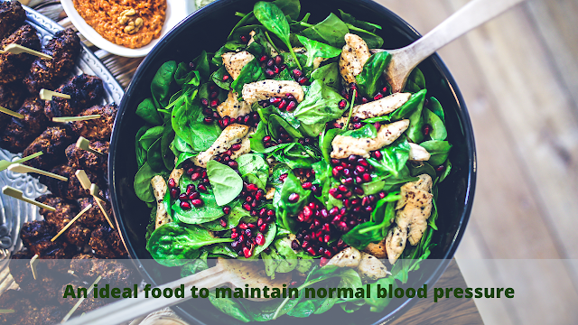 An ideal food to maintain normal blood pressure