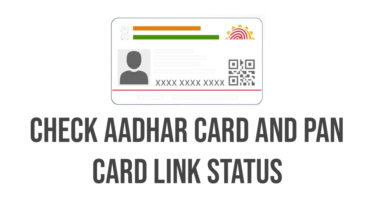 PAN Aadhaar Linking Last date is end. Here's How You Can Check Your PAN Card is linked with your Aadhaar or not. Aadhar card and pan card link online