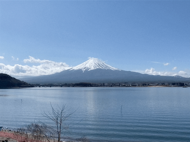 Fuji from Kawaguchiko