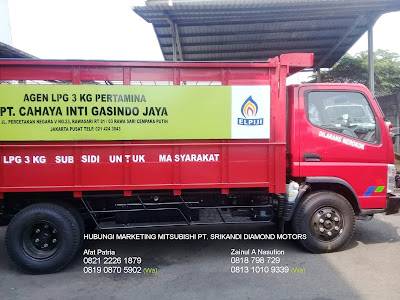 TRUK COLT DIESEL BAK TABUNG GAS LPGI 3 KG DAN 12KG