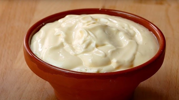 ¿Cómo hacer mayonesa en casa sin huevo?