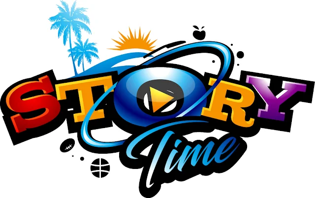 " Story Time productio" Story Time productions logo 10 reasons to visit Suriname"ns logo"