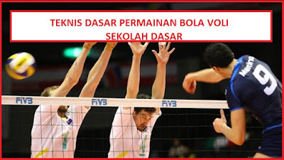 Teknik Dasar Permainan Bola Voli Sekolah Dasar Kurikulum 2013