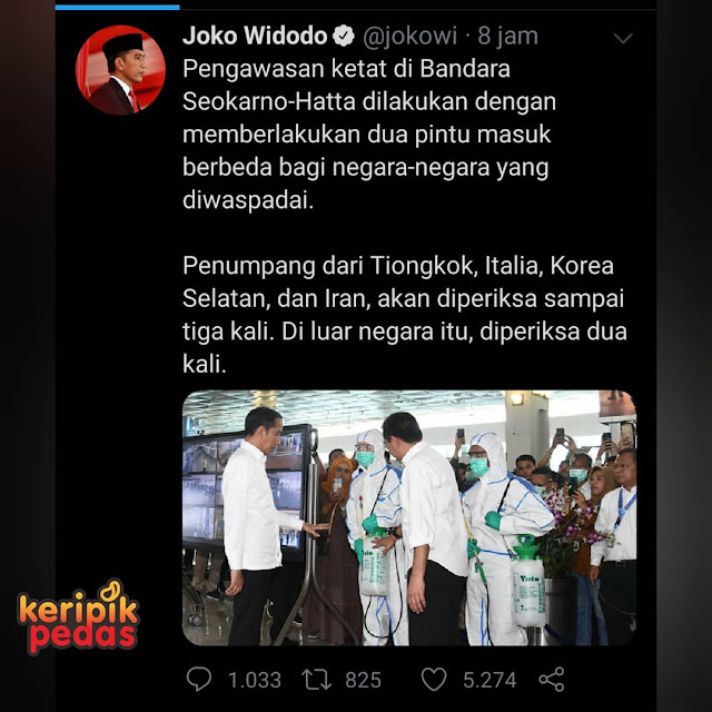 Jokowi Corona Warga Asing Boleh Masuk Indonesia