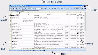 trik ubah tampilan facebook seperti excel dengan aplikasi hardlywork.in