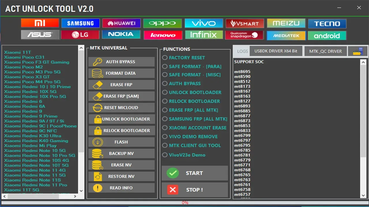 ACT Unlock Tool Pro