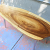 Monkey Wood Coffee Table / Vancouver Acacia Wood Coffee Table for Sale / A handcrafted dining table or coffee table in teak or monkey wood can make your dining or living room even more special.