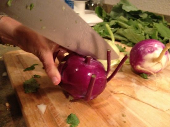 What DOES one do with a Kohlrabi?