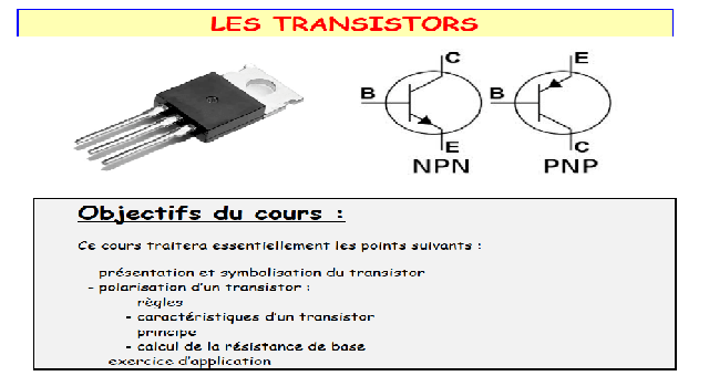 Les Transistors Cours Électromécanique des Systèmes Automatisées-ESA-OFPPT-PDF