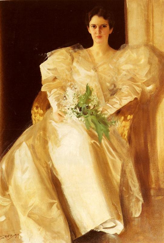 Anders Leonard Zorn Портрет г-жи Эбен Ричардс