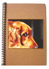 Golden Retriever Journal by Lar Shackelford of Fine Art Shack