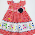 22 Jan: Laura Ashley - red flower dress @ 25 RM