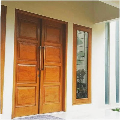 Model Pintu Rumah 2 Daun Terbaru