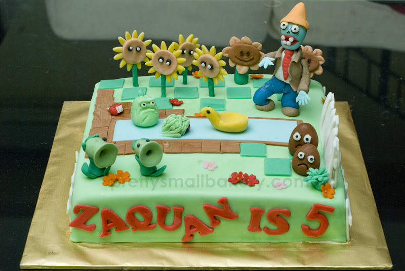 Kek zombie untuk zaquan - Prettysmallbakery