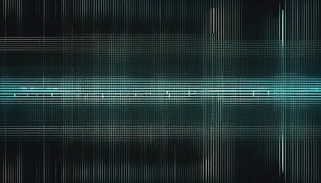 Sound waves representing low-frequency noise similar to the Taos Hum