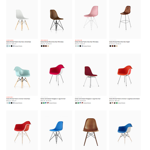 Eames stolice