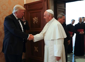 Pope and Trump