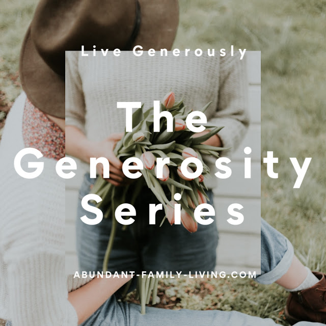 Generous Living - Generosity Series