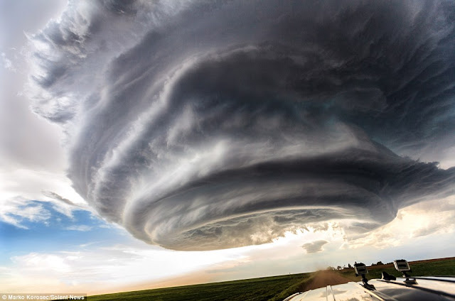 Storms in Tornado Alley in Texas (by Marko Korosec)