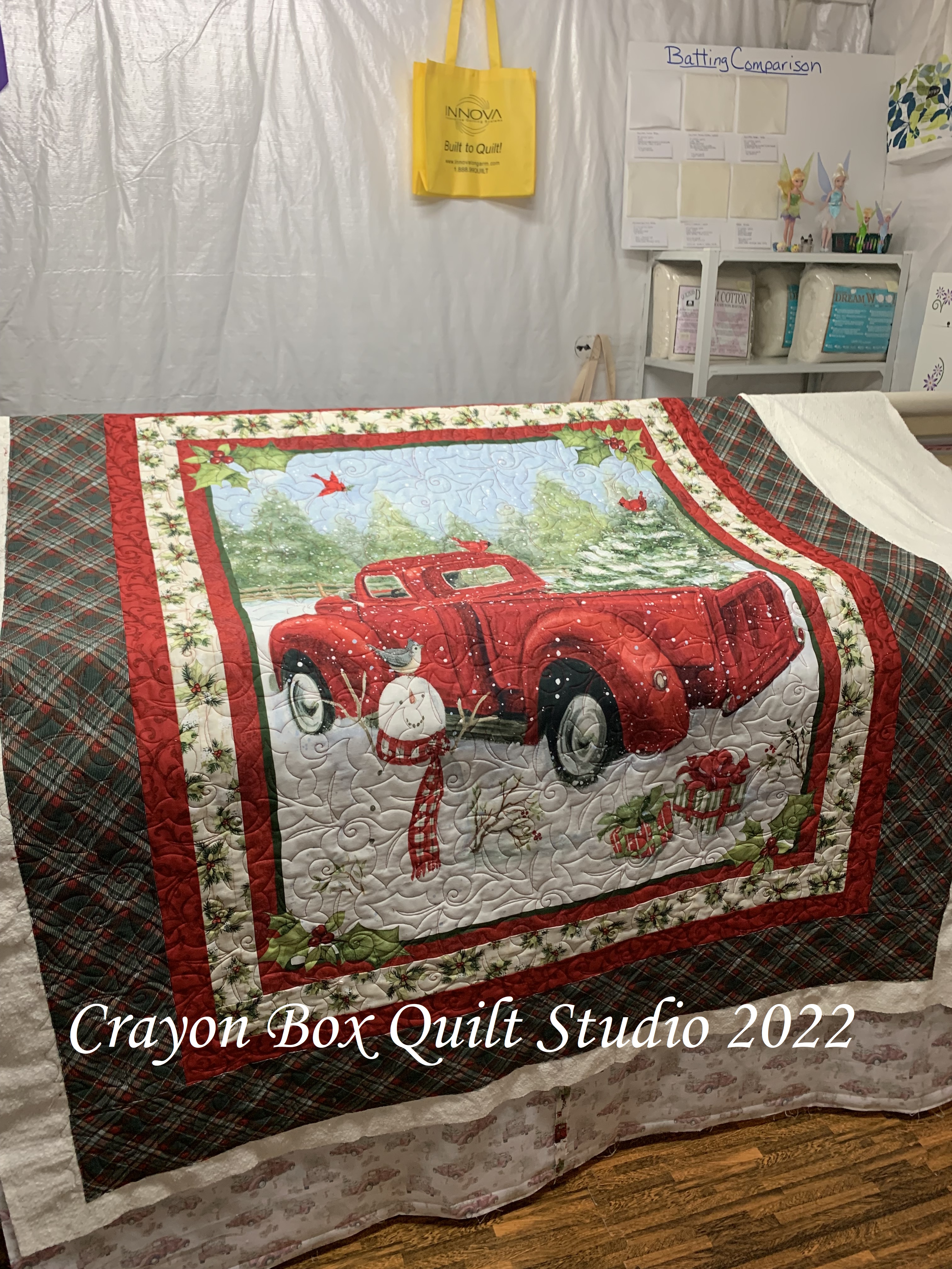 Papa's Old Truck Book Panel Kit – North Shore Quilting