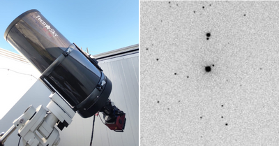 AFIL-19 with an image of star for photometric data.