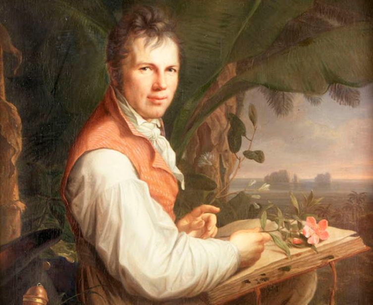 Friedrich Wilhelm Heinrich Alexander Freiherr von Humboldt (Berlín, 14 de septiembre de 1769-ibidem, 6 de mayo de 1859), también conocido en español como Alejandro de Humboldt, fue un polímata: geógrafo, astrónomo, humanista, naturalista y explorador prusiano, hermano menor del lingüista y ministro Wilhelm von Humboldt. Es considerado el «padre de la geografía moderna universal». Fue un naturalista de una polivalencia extraordinaria, que no volvió a repetirse tras su desaparición. Sus viajes de exploración le llevaron desde Europa a América del Sur y del Norte hasta Asia Central. Se especializó en diversas áreas de la ciencia como la etnografía, la antropología, la física, la zoología —especialmente en ornitología—, la climatología, la oceanografía, la astronomía, la geografía, la geología, la mineralogía, la botánica, la vulcanología y el humanismo.