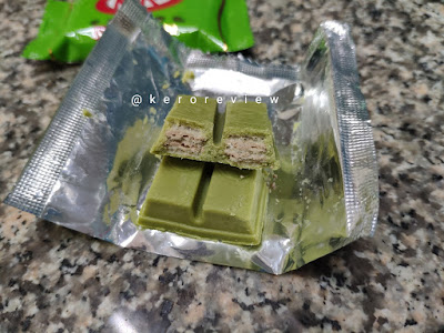 รีวิว คิทแคท เวเฟอร์เคลือบช็อกโกแลตชิ้นเล็ก รสมัทฉะ (CR) Review Mini Chocolate Covered Wafer Matcha Flavor, KitKat Brand.