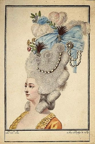 monarchy of style: Marie Antoinette — Hair Up To There