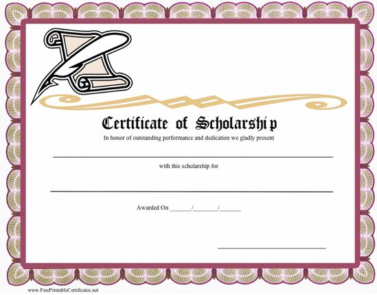 Merit scholarships