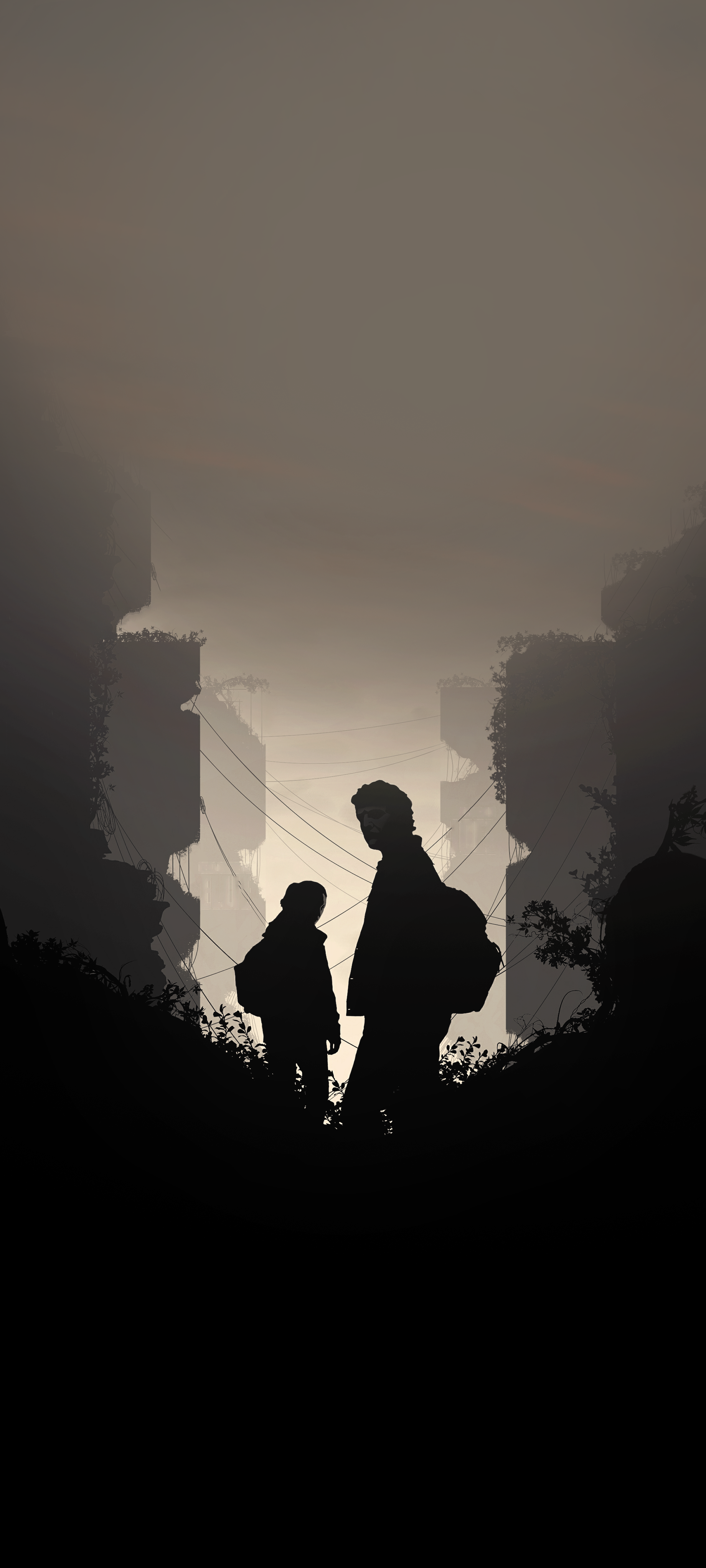 The Last of Us HBO 4K Minimalist Wallpaper for Phone