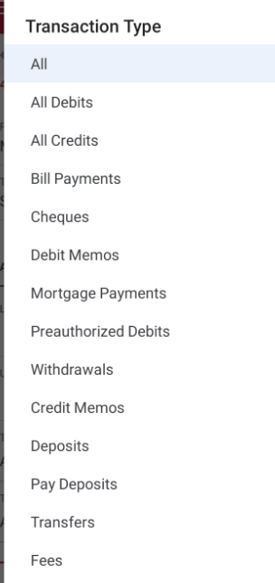 Transaction Type