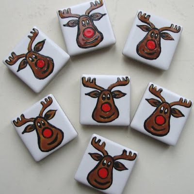 Rudolph reindeer magnets