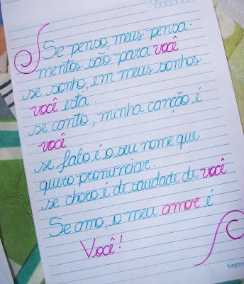 Suspresa para namoradoS : Carta de metro