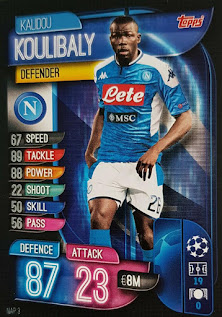 Topps Match Attax UEFA Champions League 2019-2020 (International Variant) SSC Napoli Set