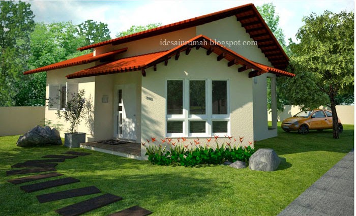 Desain Rumah  Sederhana  Asri  Simpel Super Green