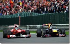 Vettel suepra Alonso nel gran premio del Belgio 2011