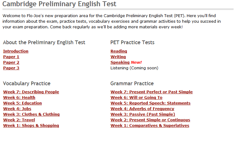 http://www.flo-joe.co.uk/preliminaryenglish/index.htm