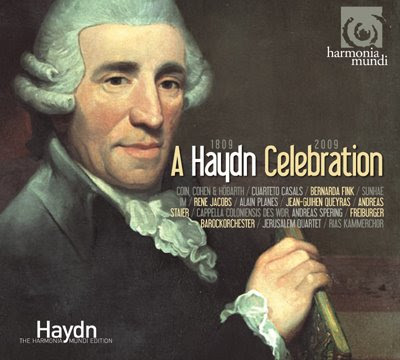 Disco presentación de la Haydn Edition de Harmonia Mundi