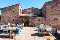 Especial restaurante en el interior de la Masía en Tagamanent del Montseny